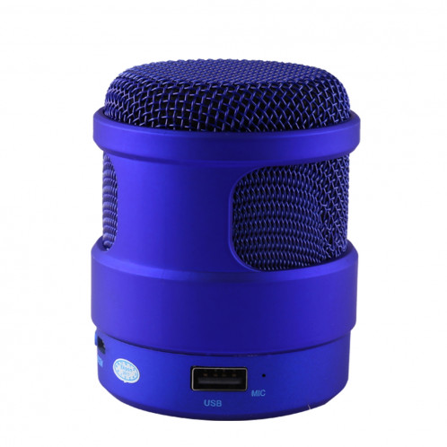 S-13 Haut-parleur Bluetooth sans fil de musique stéréo portable, MIC intégré, prise en charge des appels mains libres et carte TF et fonction audio & FM AUX, Bluetooth Distance: 10m (bleu) SH667L1665-09