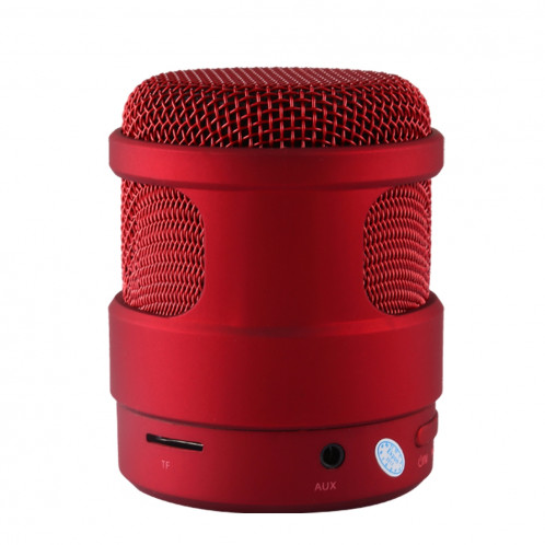 S-13 Haut-parleur Bluetooth sans fil de musique stéréo portable, MIC intégré, prise en charge des appels mains libres et carte TF et fonction audio et FM AUX, Bluetooth Distance: 10 m (rouge) SH667R1891-09