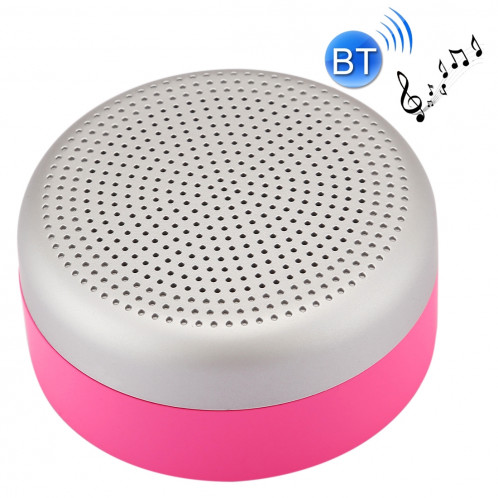 M227 Haut-parleur Bluetooth de lecture de musique multifonctions, prise en charge des appels mains libres et carte TF et fonction audio AUX (magenta) SH000M1657-012