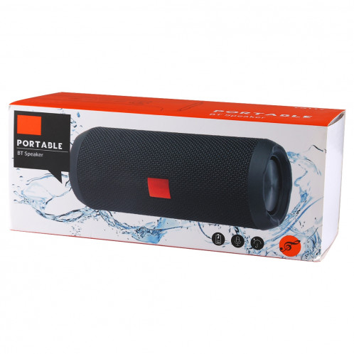 T & G TG117 Haut-parleur stéréo sans fil Bluetooth V4.2 portable avec corde, avec microphone intégré, prise en charge des appels mains libres et carte TF & AUX IN & FM, Bluetooth Distance: 10 m (bleu SH001D1943-011