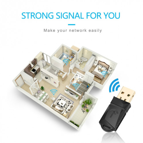 Adaptateur WiFi USB sans fil Rocketek RT-WL3 300 Mbps 802.11 n / a / g SR0002254-07