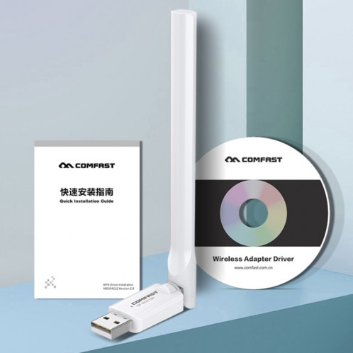Adaptateur réseau USB Wifi COMFAST CF-WU713N 300 Mbps SC00241877-011