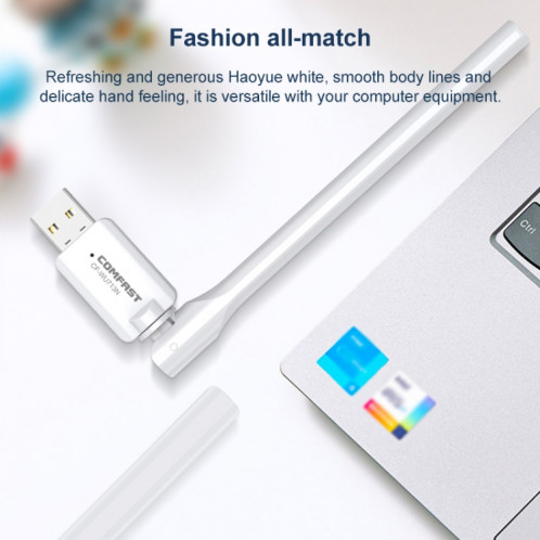 Adaptateur réseau USB Wifi COMFAST CF-WU713N 300 Mbps SC00241877-011