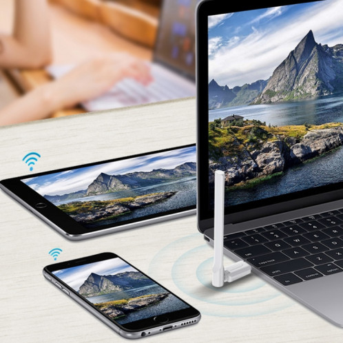 Adaptateur réseau USB Wifi COMFAST CF-WU713N 300 Mbps SC00241877-011