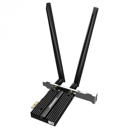 Comfast CF-AX181 PRO 3000MBPS TRI-BAND + BLUETOOTH 5.2 Carte réseau sans fil PCI-e PCI-E avec dissipateur thermique SC00261508-07