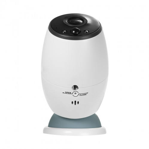 VESAFE VS-DC01 Sécurité HD 720P deux voies audio sans fil Wifi caméra IP, vision nocturne de soutien et détection PIR et carte TF, IP54 étanche (blanc) SH093W88-014