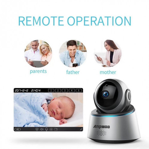 Anpwoo Astronaut 2.0MP 1080P 1/3 pouce caméra CMOS HD WiFi IP, détection de mouvement de soutien / vision nocturne SA01001939-012
