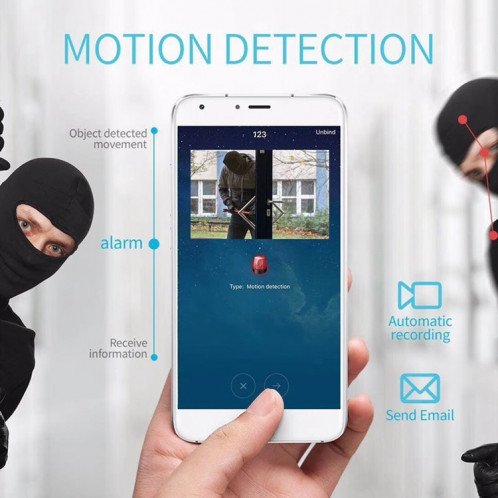 Anpwoo Astronaut 2.0MP 1080P 1/3 pouce caméra CMOS HD WiFi IP, détection de mouvement de soutien / vision nocturne SA01001939-012