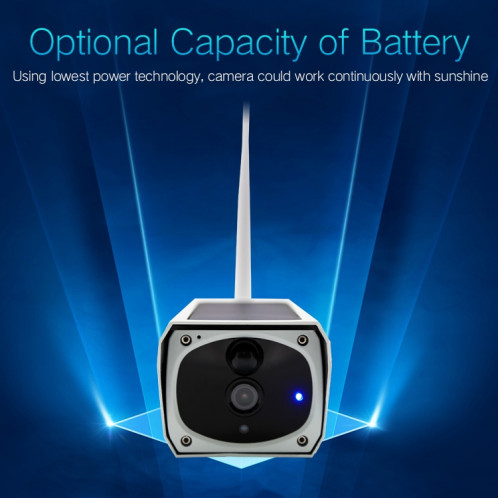 Caméra batterie solaire YS-Y4 1080P HD Wifi Wifi, détection de mouvement, vision nocturne infrarouge et carte SD (max. 32 Go) SH0107335-017
