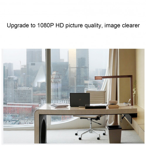 Caméra IP intelligente d'origine Xiaomi MIJIA Xiaobai Édition améliorée 1080P HD Angle de vue de 360 degrés, prise en charge de la détection de mouvement AI et de la vision infrarouge et d'une carte micro SX121W577-012