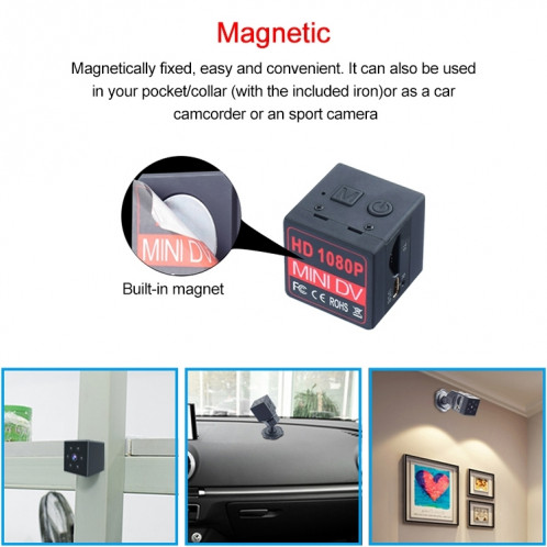 MD23 1080P HD caméra sans fil Sports caméra d'ordinateur à domicile extérieur, prise en charge de la Vision nocturne infrarouge / détection de mouvement / carte TF SH01691153-016
