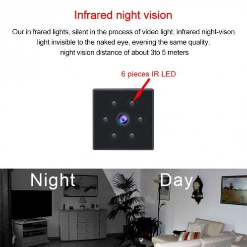 MD23 1080P HD caméra sans fil Sports caméra d'ordinateur à domicile extérieur, prise en charge de la Vision nocturne infrarouge / détection de mouvement / carte TF SH01691153-016