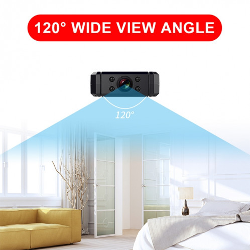 Caméra HD de réseau domestique à distance sans fil WD6A 720P WiFi, prise en charge de la détection de mouvement / Vision nocturne infrarouge / carte TF SH01751586-017