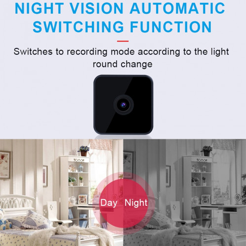 Caméra de surveillance à distance de réseau WiFi WD9 1080P, détection de mouvement de soutien / Vision nocturne infrarouge / interphone vocal bidirectionnel SH01761065-017
