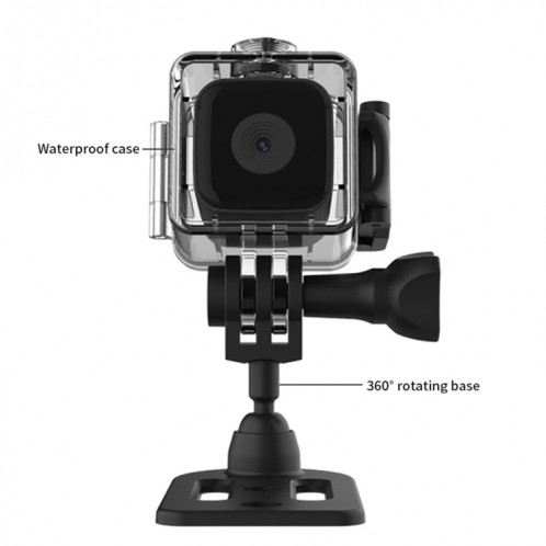 SQ28 1080P Mini caméra intelligente HD étanche, prise en charge de la vision nocturne et de la détection de mouvement SH018391-018