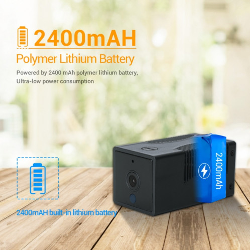 G17 2.0 millions de pixels HD 1080P Smart WiFi IP Caméra IP, Support Night Vision & Deux voies Distection audio & Motion et carte TF, Fiche Audio SH10AU646-013