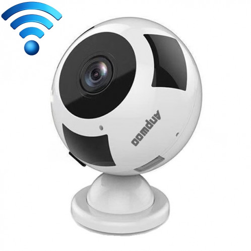 Anpwoo MN003 Caméra IP panoramique Wi-Fi panoramique 360 ​​degrés 960P HD, prise en charge de la détection de mouvement et de la vision nocturne infrarouge et de la carte TF (max. 64 Go) SA03701943-015