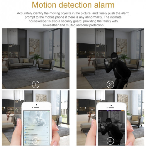 CAMSOY C2T 1080P WiFi Caméra d'action réseau sans fil Enregistreur grand angle SC0398381-012