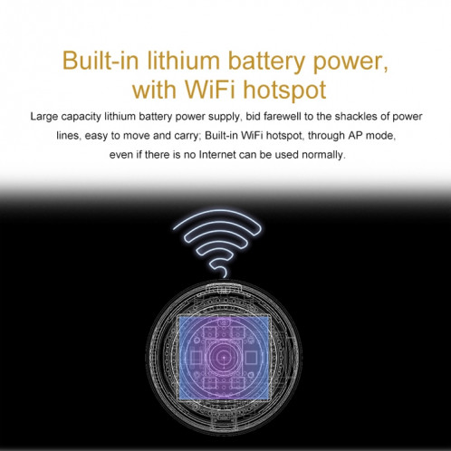 CAMSOY C2T 1080P WiFi Caméra d'action réseau sans fil Enregistreur grand angle SC0398381-012