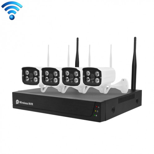 Kit NVR pour caméra sans fil sans fil H105 720P 4 voies SH0581636-09