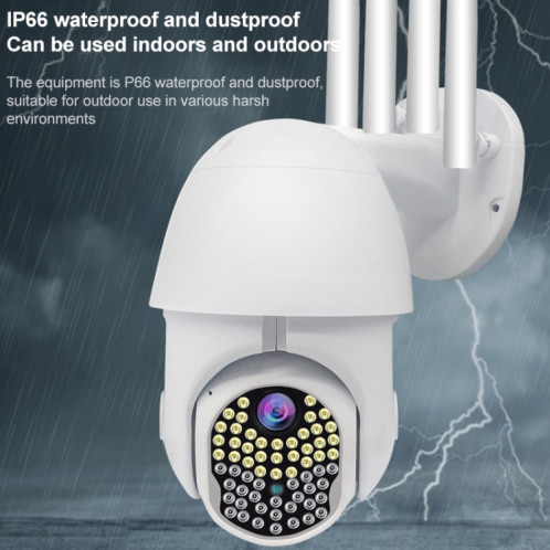 Al-63 2.0 millions de pixels 1080P HD WiFi IP Caméra IP, support Vision nocturne et Détection de mouvement et carte d'interphone à deux voies et carte TF, SH12EU1201-017