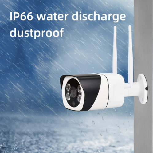 Caméra IP sans fil HD Q29 1080P, prise en charge de la détection de mouvement et de la carte nocturne infrarouge et carte TF, SH62EU1301-07