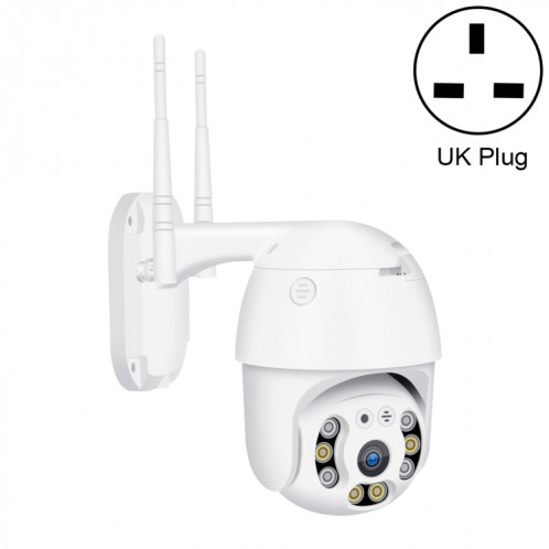 QX21 1080P HD WIFI Caméra IP, Support Vision nocturne et Détection de mouvement et carte Audio & TF, Bouchon UK SH64UK937-015
