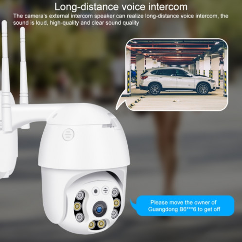 QX21 1080P HD WiFi IP Caméra IP, Support Night Vision & Détection de mouvement et carte Audio & TF à deux voies, SH64EU1433-015