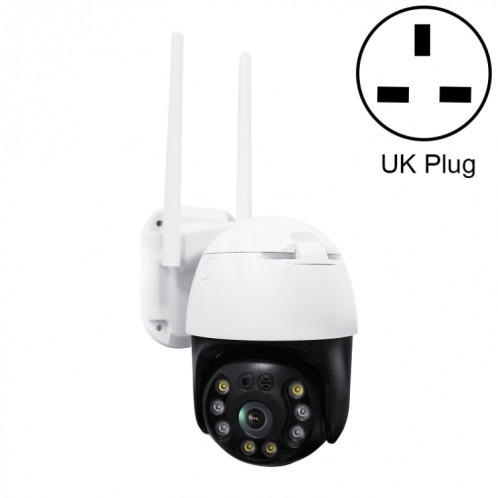 QX36 1080P 3.0MP 3.0mp 3.6mm Lentille IP65 Imperméable PTZ PTZ 360 degrés Appareil photo rotatif à 360 degrés, Prise en charge de la journée et de la nuit Couleur et de la voix à double sens Interphone et Motion SH68UK503-014