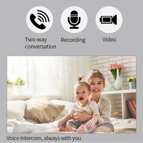 QX41 1080P 2.0mp double objectif IP66 Imperméable PTZ PTZ PTZ WiFi Caméra, Prise en charge de la journée et de la nuit Pleine de couleur et de la voix à deux voies et d'alarme intelligente et de lecture vidéo et SH69EU506-015