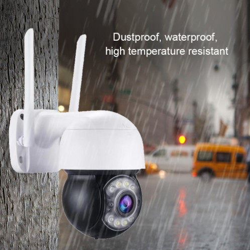 QX47 3,0 millions de pixels 1080p HD Caméra IP sans fil, de détection de mouvement et de vision de la nuit infrarouge et de la carte TF (UE Plug) SH71EU1312-07