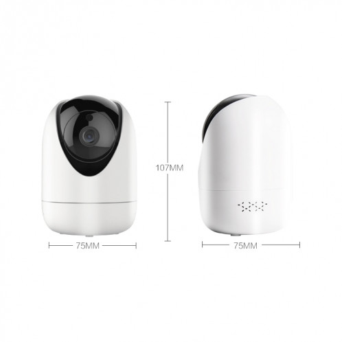 YT47 HD Network Wireless Network Shaking Head Camera, détection de mouvement de support et carte nocturne infrarouge et carte micro SD, SH76EU261-016