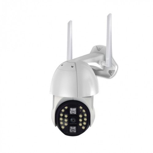 Le téléphone portable étanche extérieur Q20 fait pivoter à distance la caméra WiFi HD sans fil, prend en charge trois modes de vision nocturne et de détection de mouvement, vidéo / alarme et enregistrement, prise SH661B1197-018