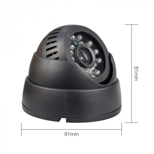 Caméra de surveillance HD hémisphère enfichable BQ2 1 mégapixel, prise en charge de la vision nocturne infrarouge et carte TF 4-32 Go SH26691985-08