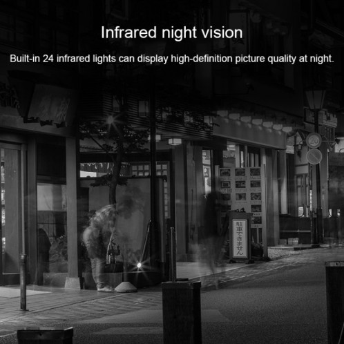 Caméra de surveillance HD hémisphère enfichable BQ2 1 mégapixel, prise en charge de la vision nocturne infrarouge et carte TF 4-32 Go SH26691985-08