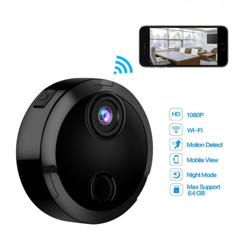 Mini caméra HDQ15 HD 1080P WIFI, avec vision nocturne IR et surveillance à distance SH06EU1837-013