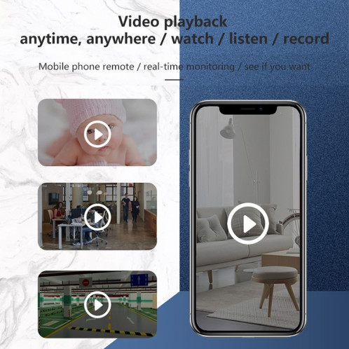 A8 Backclip Extérieur Wifi Motion Détection de Sports DV Caméra DV SH333137-07