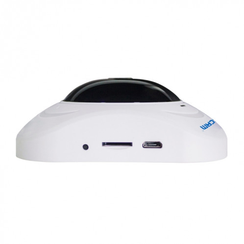Escam Q8 960P 360P 360 degrés Fisheye lentille 1.3mp wifi Caméra IP, détection de mouvement de support / vision nocturne, IR Distance: 5-10m, (Blanc) SE0EUW1213-013