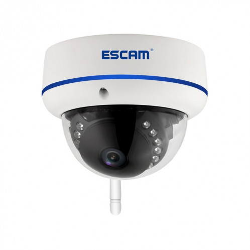 ESCAM Speed ​​QD800WIFI ONVIF HD 1080P 2.0MP P2P Private Cloud Caméra IP WiFi de sécurité étanche, prise en charge de la détection de mouvement / vision nocturne, distance IR: 10 m (prise UE) SE05EU1974-015