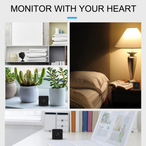 Caméra WiFi Q15 1080P HD pour maison intelligente, détection de mouvement de soutien et vision nocturne sans lumière et carte TF SH52691787-017