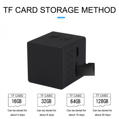 Caméra WiFi Q15 1080P HD pour maison intelligente, détection de mouvement de soutien et vision nocturne sans lumière et carte TF SH52691787-017