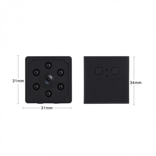 Caméra WiFi Q15 1080P HD pour maison intelligente, détection de mouvement de soutien et vision nocturne sans lumière et carte TF SH52691787-017