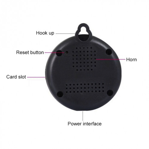 V380 1280X720P résolution caméra de surveillance réseau caméra sans fil réseau HD moniteur de téléphone portable à distance lié SH56821050-08
