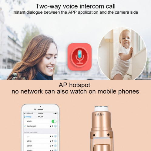 1,3 mégapixels Panoramique Universel Ampoule Appareil photo Téléphone Portable Installation à distance Réseau domestique HD Plug and Play V380 Surveillance SH5689736-010