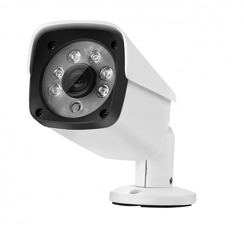 633W / A 3.6mm Objectif 1500 TVL CCTV DVR Système de Surveillance Caméra de Sécurité Intérieure IP66 avec 6 LED, Support Vision Nocturne (Blanc) SH067W779-010