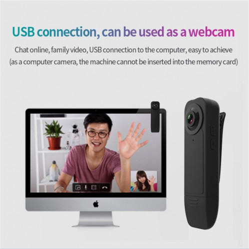 A18 1080P HD Portable Smart Extra Long Standby Caméra Stylo D'enregistrement (Noir) SH381B1289-011