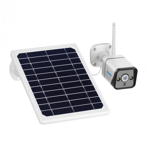 Caméra IP WiFi étanche ESCAM QF120 1080P IP66 avec panneau solaire, prise en charge de la vision nocturne et de la détection de mouvement et audio bidirectionnel et carte TF et contrôle PTZ SE7780150-017