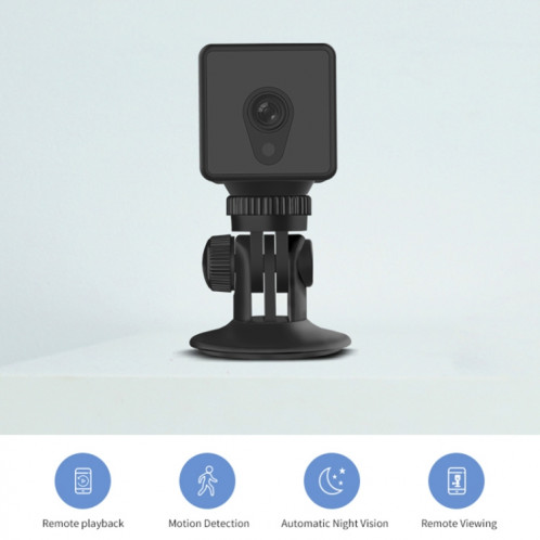 CAMSOY S1T 1080P WiFi Caméra d'action réseau sans fil Enregistreur grand angle (Noir) SC899B514-015