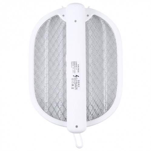Swatter des moustiques électriques pliants rotatifs multifonctionnels (blanc) SH126W1660-07