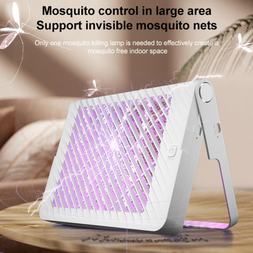 XQN-828 Lampe anti-moustique à décharge électrique pliable (Blanc) SH032W605-07